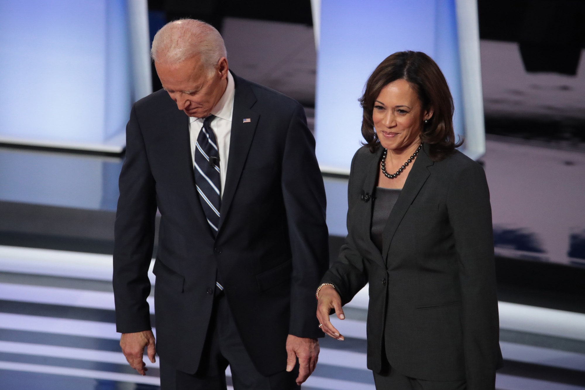 Ovacom Media. Joe Biden and Kamala Harris